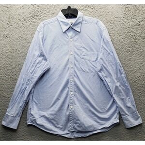 VTG R&G London Shirt Mens XL Multi Striped Long Sleeve Collared Button Down